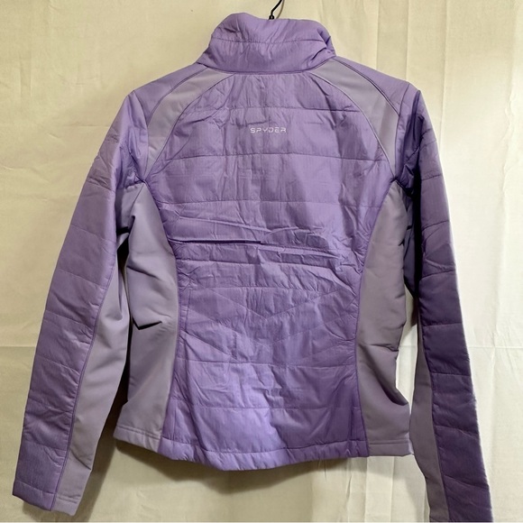 Spyder Women NWT Glissade Hybrid Insulator Jacket in Purple S or L - Picture 13 of 13